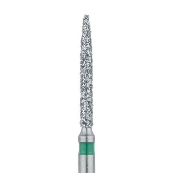 Long Flame Diamond Bur, 1.2mm Coarse FG