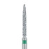 Long Flame Diamond Bur, 1.2mm Coarse FG