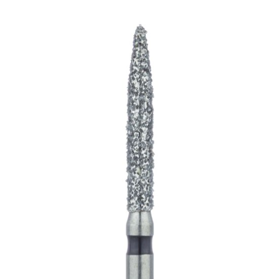 Long Flame Diamond Bur, 1.6mm Super Coarse FG