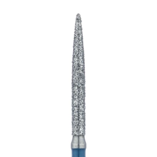 Long Flame Diamond Bur, 1.4mm Medium FG