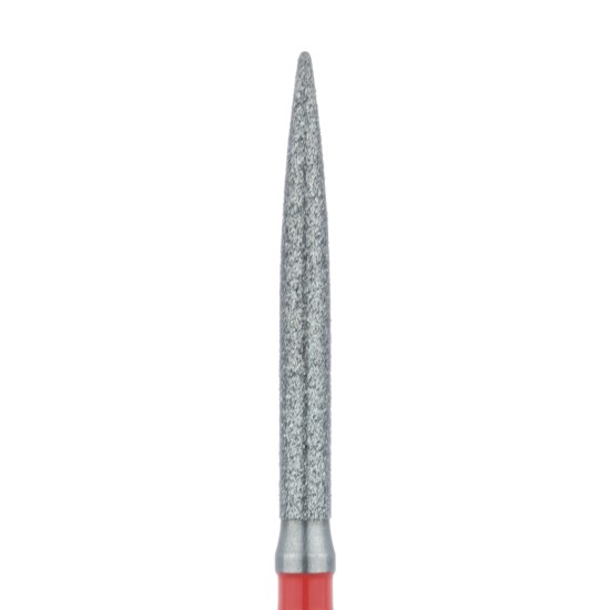 Long Flame Diamond Bur, 1.4mm Fine FG