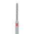 Long Torpedo Diamond Bur 1.0mm Fine, FG
