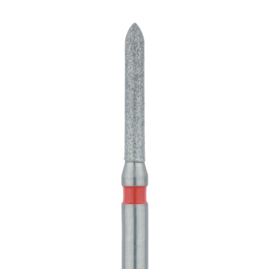 Long Torpedo Diamond Bur 1.2mm Fine, FG