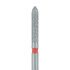 Long Torpedo Diamond Bur 1.6mm Fine, FG