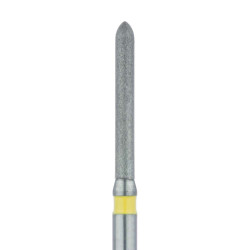 Long Torpedo Diamond Bur Beveled Tip, 1.2mm Extra Fine, HP