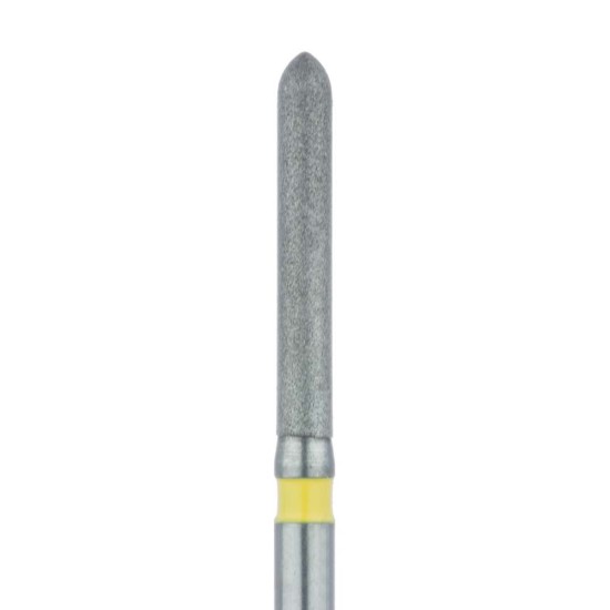 Long Torpedo Diamond Bur Beveled Tip, 1.4mm Extra Fine, HP