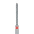 Long Torpedo Diamond Bur Beveled Tip, 1.0mm Fine, FG