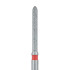 Long Torpedo Diamond Bur Beveled Trip, 1.2mm Fine, FG