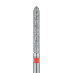 Long Torpedo Diamond Bur Beveled Tip, 1.4mm Fine, FG