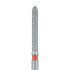 Long Torpedo Diamond Bur Beveled Tip, 1.4mm Fine, FG