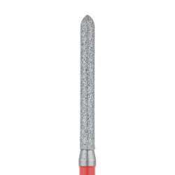 Extra Long Torpedo Diamond Bur, 1.4mm Fine, FG