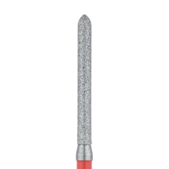 Extra Long Torpedo Diamond Bur, 1.4mm Fine, FG