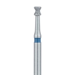 870-016-FG Hourglass / Double Inverted Cone Diamond Bur, 1.6mm Medium, FG