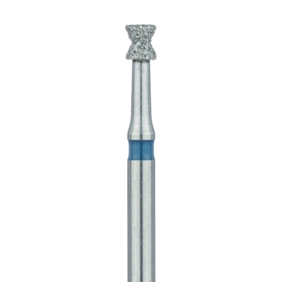 870-018-FG Hourglass / Double Inverted Cone Diamond Bur, 1.8mm Medium, FG