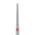 Long Modified Chamfer Diamond Bur, 1.2mm Fine, FG