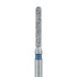 881-012-FG Round End Cylinder Diamond Bur, 1.2mm Medium FG