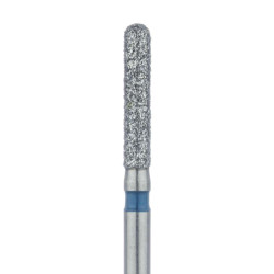 881-016-FG Round End Cylinder Diamond Bur, 1.6mm Medium FG