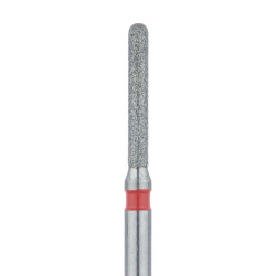 Round End Cylinder Diamond Bur, 1.2mm Fine FG