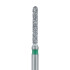 881G-012-FG Round End Cylinder Diamond Bur, 1.2mm Coarse FG