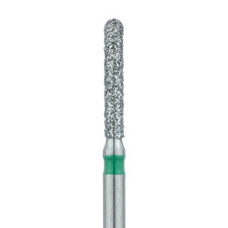 881G-014-FG Round End Cylinder Diamond Bur, 1.4mm Coarse FG