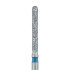 Long Round End Cylinder Diamond Bur, 1.2mm Medium FG