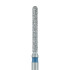 Long Round End Cylinder Diamond Bur, 1.4mm Medium FG