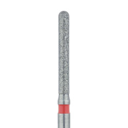 Long Round End Cylinder Diamond Bur, 1.4mm Fine FG