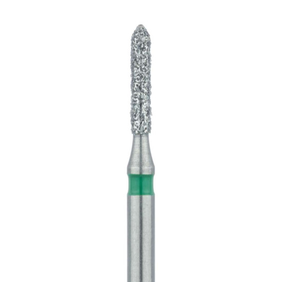 Pointed Tip Cylinder Diamond Bur 1.2mm Coarse, FG