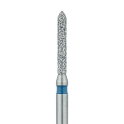 885-012-FG Medium Pointed Tip Cylinder Diamond Bur 1.2mm, FG