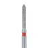 Pointed Tip Cylinder Diamond Bur 1.4mm Fine, FG