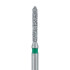 885G-012-FG Pointed Tip Cylinder Diamond Bur 1.2mm Coarse, FG
