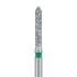 885G-014-FG Pointed Tip Cylinder Diamond Bur 1.4mm Coarse, FG