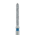 Long Pointed Tip Cylinder Diamond Bur, 1.2mm Medium, FG