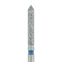 Long Pointed Tip Cylinder Diamond Bur, 1.6mm Medium, FG