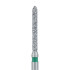 Long Pointed Tip Cylinder Diamond Bur, 1.2mm Coarse, FG