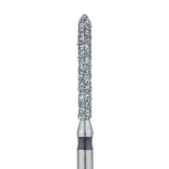 Long Pointed Tip Cylinder Diamond Bur, 1.4mm Super Coarse, FG