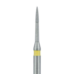 889LC-009-FG Short Flame Diamond Bur, 0.9mm Extra Fine FG