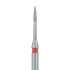 Short Flame Diamond Bur, 0.9mm Fine FG