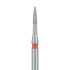 Short Flame Diamond Bur, 1.0mm Fine FG