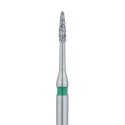 Short Flame Diamond Bur, 0.9mm Coarse FG