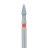 Short Flame Diamond Bur, 1.6mm Fine FG