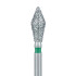 Modified Football Diamond Bur, 3.1mm Coarse FG