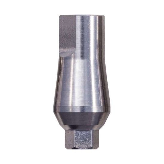 PUR STRAIGHT ABUTMENT NP 1.5MM CUFF - TITANIUM