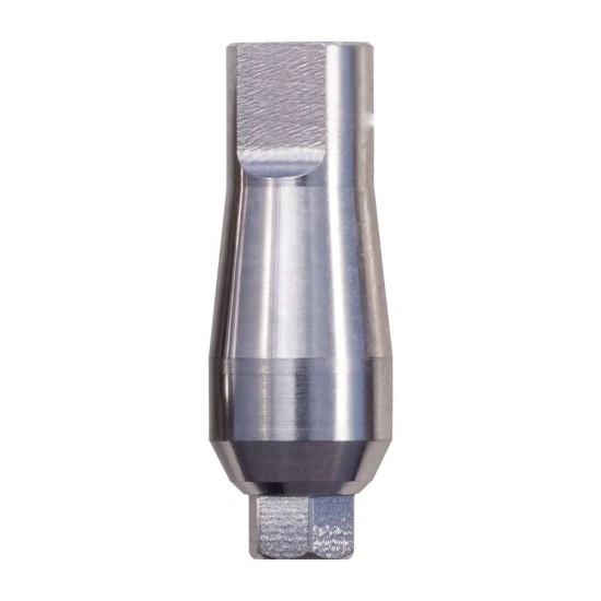 PUR STRAIGHT ABUTMENT NP 3.0MM CUFF - TITANIUM