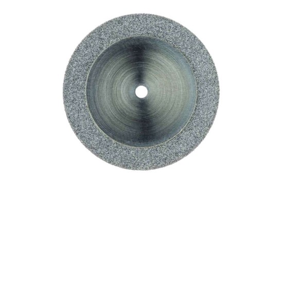 Diamond Disc, Edge, Double Sided, 0.5mm thick, 19mm Diameter, UNM