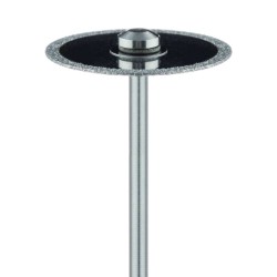 Diamond Disc, Edge, Double Sided, 0.5mm thick, 22mm Diameter, HP