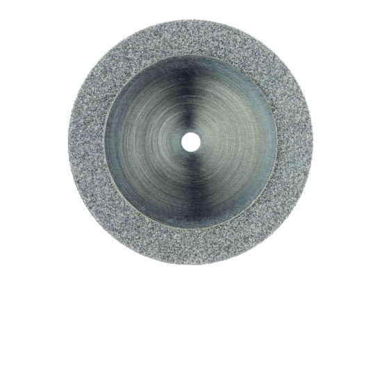 Diamond Disc, Edge, Double Sided, 0.5mm thick, 22mm Diameter, UNM