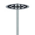 Diamond Bur, Perforated Disc, Double Sided, 0.5mm thick, 22mm Diameter, HP