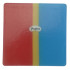 Pro-Form Mouthguard Tri-Color Laminates .160 (4mm) Red/Yellow/Blue 5"x 5" (127x127mm) - 12/Pkg