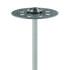 918D-220-HP Diamond Bur, Perforated Disc, Double Sided, 0.5mm thick, 22mm Diameter, HP